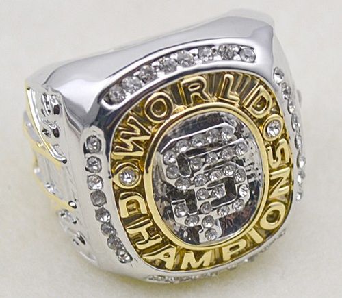 MLB San Francisco Giants World Champions Silver Ring_1 - Click Image to Close